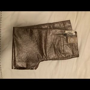 NWT Madewell Slim Emmett Wide Leg Crop pants